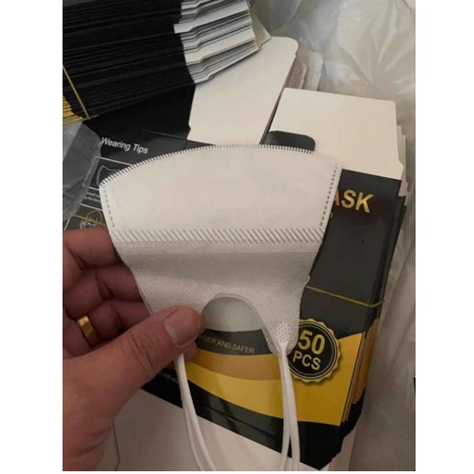 Masker duckbill earloop 3ply M&K MK face mask kemenkes