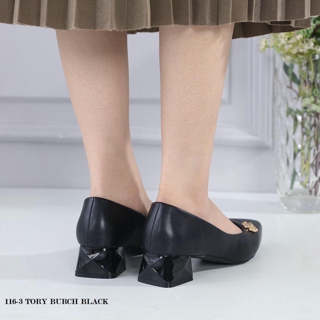 SEPATU WANITA KERJA HEELS PLATFORM SHOES 116-3