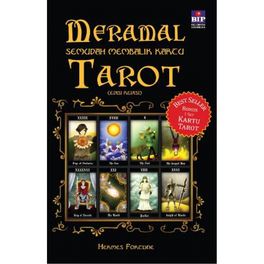 Meramal Semudah Membalik Kartu Tarot - Hermes Fortune (BEKAS)