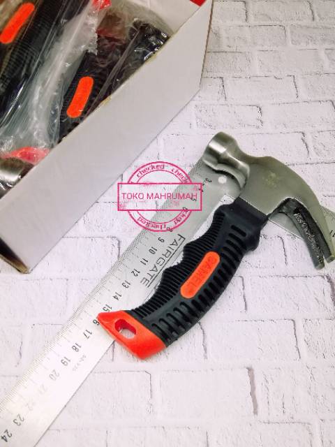 Palu Kambing Cebol Mini Camel / Mini Claw Hammer  6.5&quot; (gagang karet)