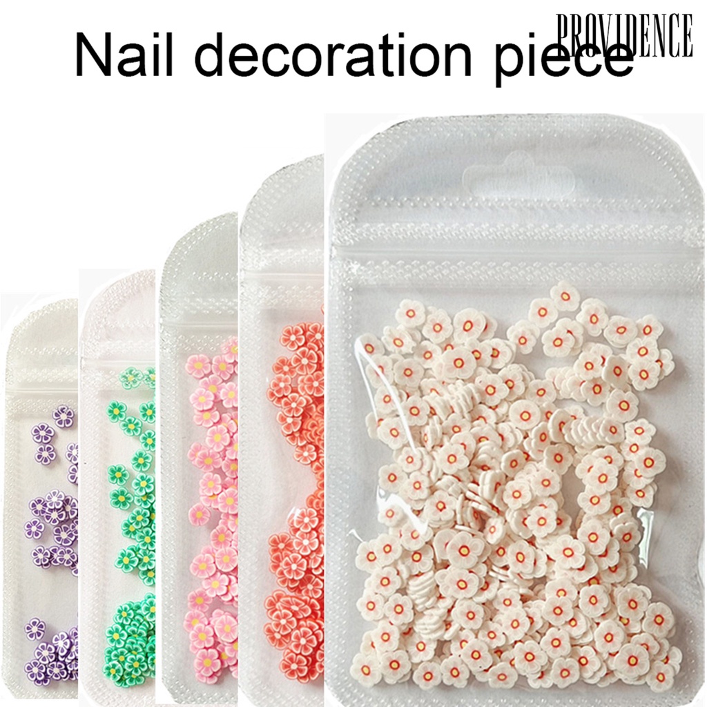 Providence 10g Nail Filler Flower Shape Ultra Thin Polymer Clay Glitter Slice Slime Manicure Sequins for Female