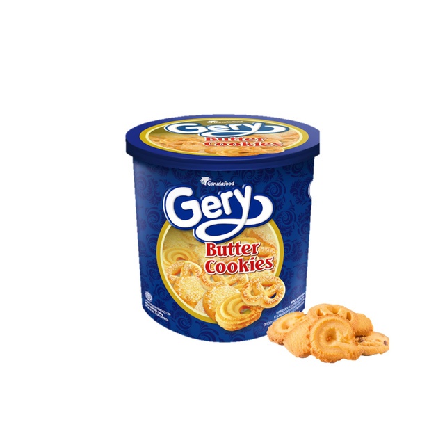 SB Collection Gery Butter Cookies Bucket 300gr