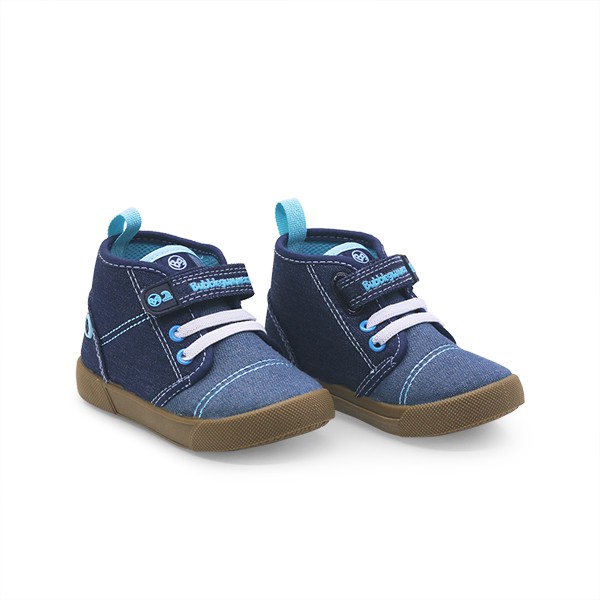 Bubble Gummers Sepatu Anak O-Miami Navy Turquoise - 0019366