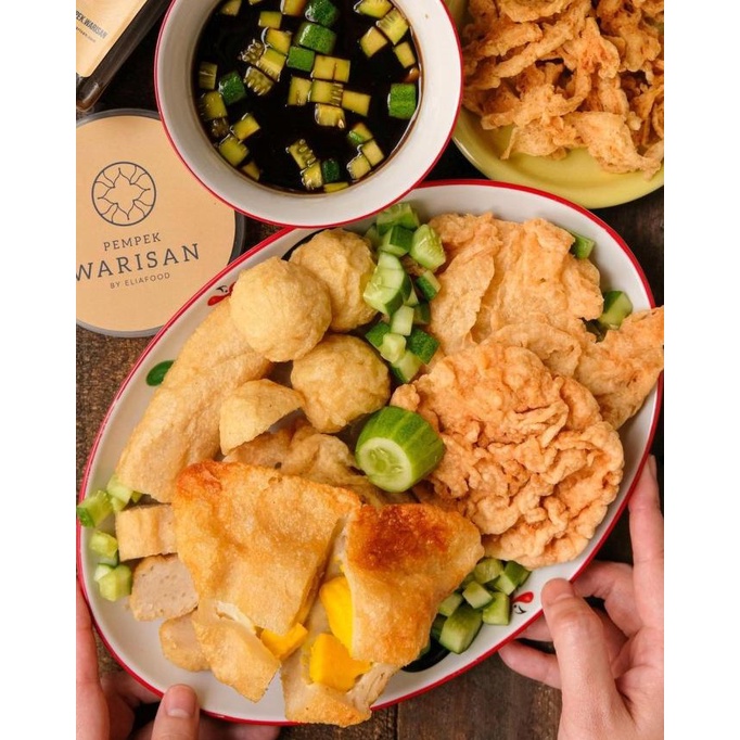 

Pempek warisan enak nikmat mix besar (frozen) - paket - PMB7