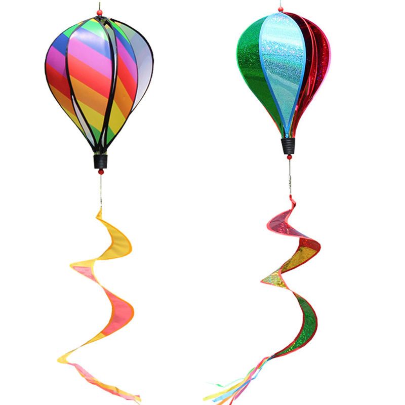 Mary Balon Udara Panas Mainan Kincir Angin Spinner Taman Rumput Halaman Ornamen Outdoor Pesta Fav