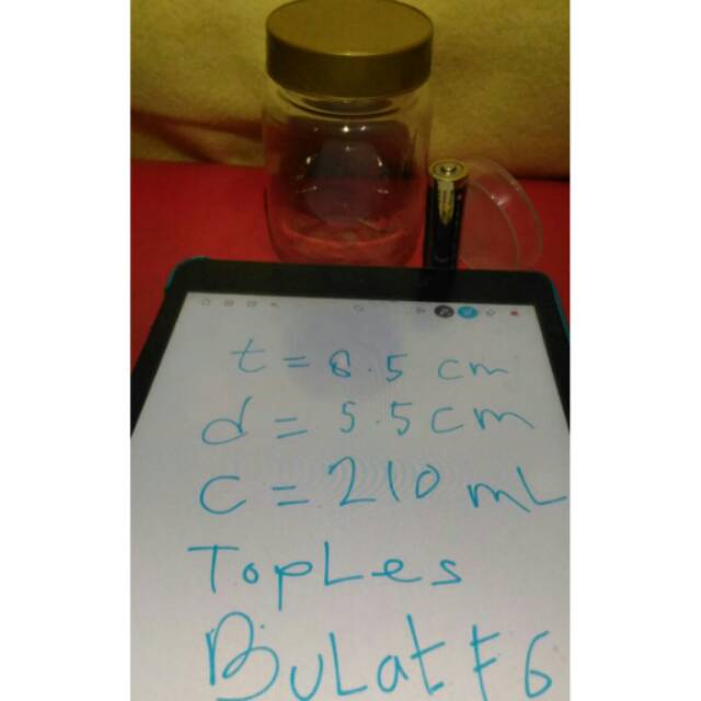 

Toples BULAT kue bumbu selai F6 210mili