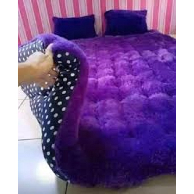 Kasur Gender Ukuran 180x140x10cm termurah dan terlaris/kasur bulu rasfur empuk dan tebal/kasur lanta