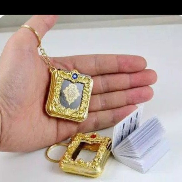 GANTUNGAN KUNCI AL QURAN MINI/SOUVENIR AL QURAN MINI