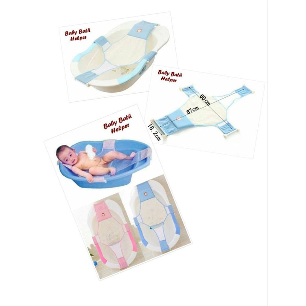 Jaring  Bayi  Baby Bath Helper Alat Bantu Mandi Bayi   Jaring Bak Mandi Anak  Perlengkapan Bayi [QTOP]