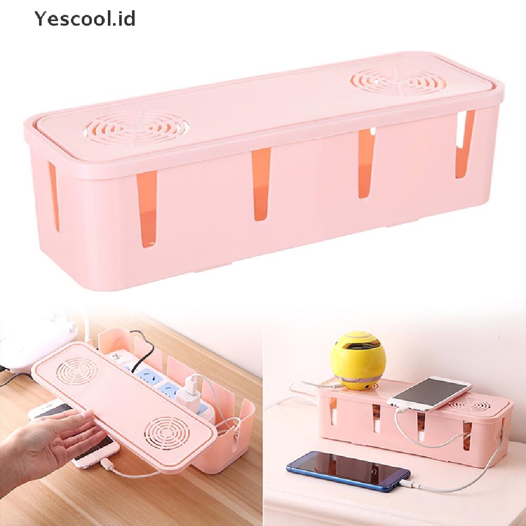 【Yescool】 Latest Cable Storage Box Wire Management Cable Management  .