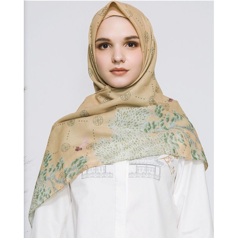 Ria miranda Scarf x Cotton ink Mustard lejla
