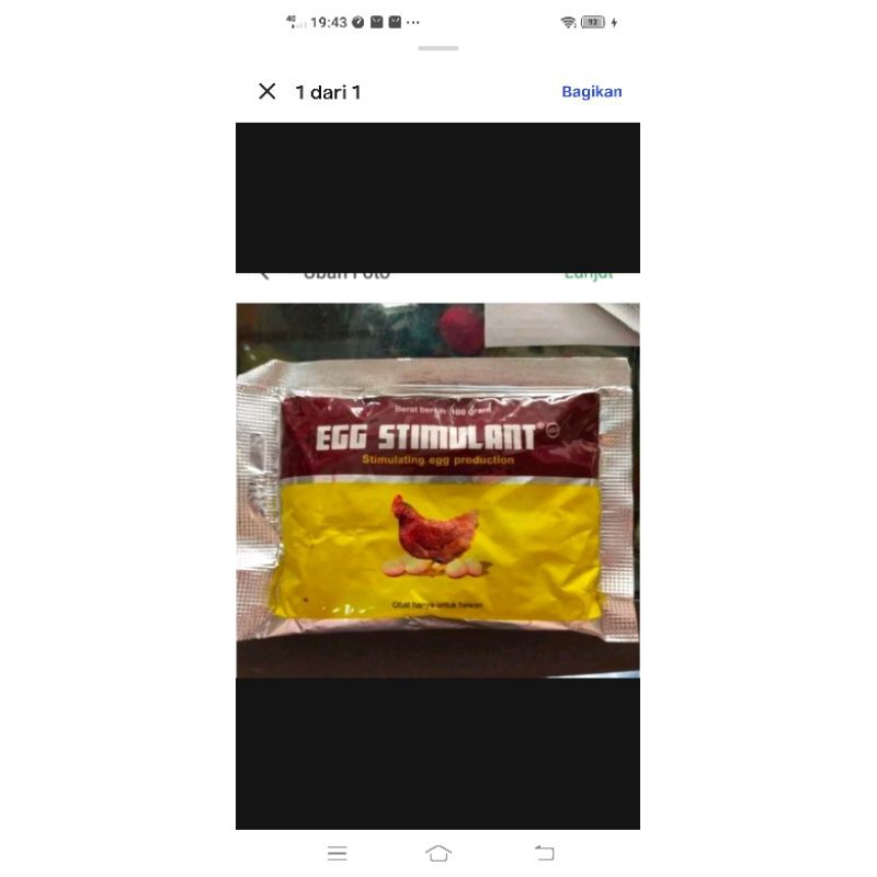 egg stimulant vitamin breeding untk ayam bebek burung dara pos