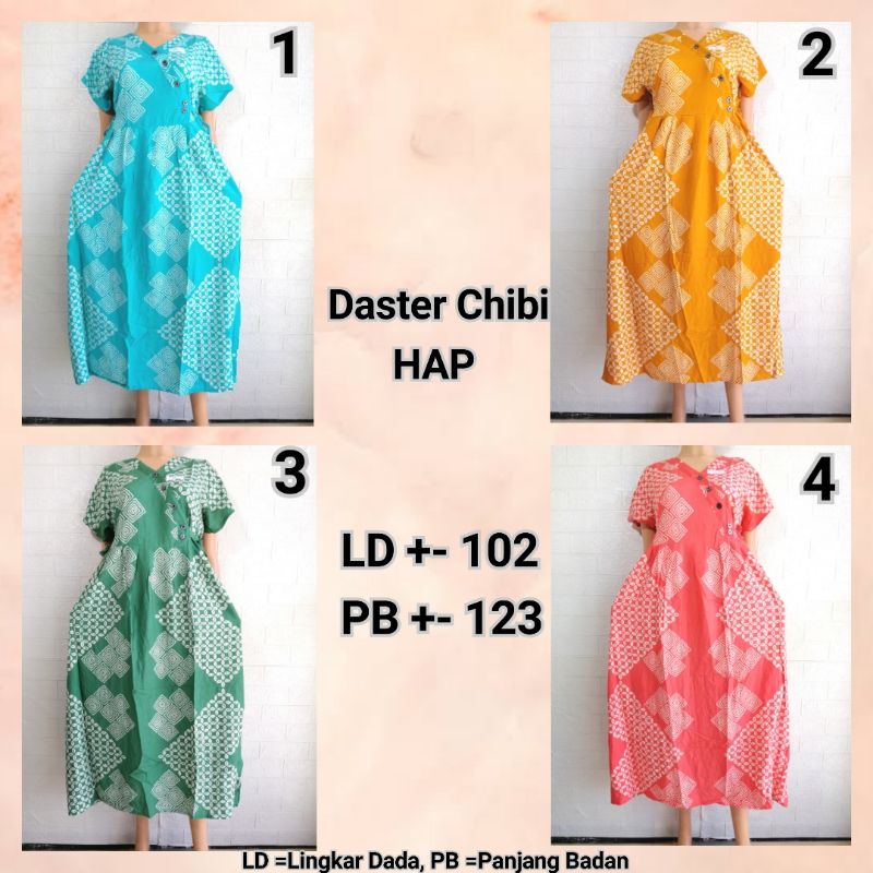 DASTER CHIBI LENGAN KIMONO HAP LD 102 RAYON ADEM BUSUI FRIENDLY BKL + ALBAM