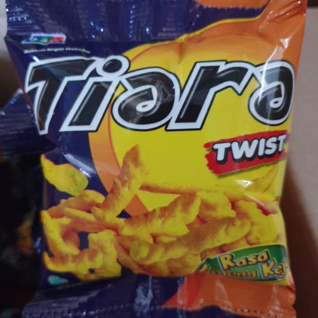 

Tiara Twist Rasa Jagung Keju 1renteng isi 10