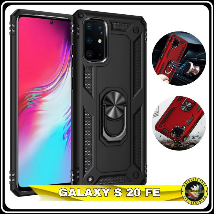 Casing Samsung Galaxy S20 FE Hardcase S 20 FE Iring Magnetic Robot