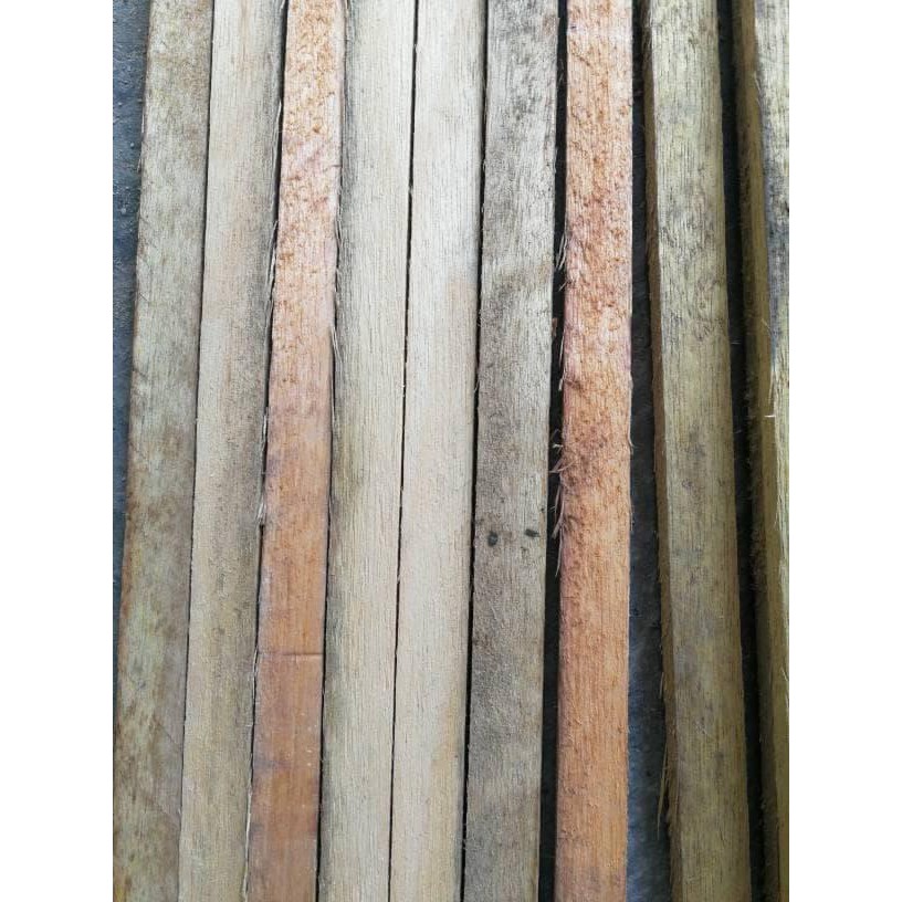 Jual Lis Kayu 1x2 Cm 1 Meter Lebar 2 Cm Shopee Indonesia