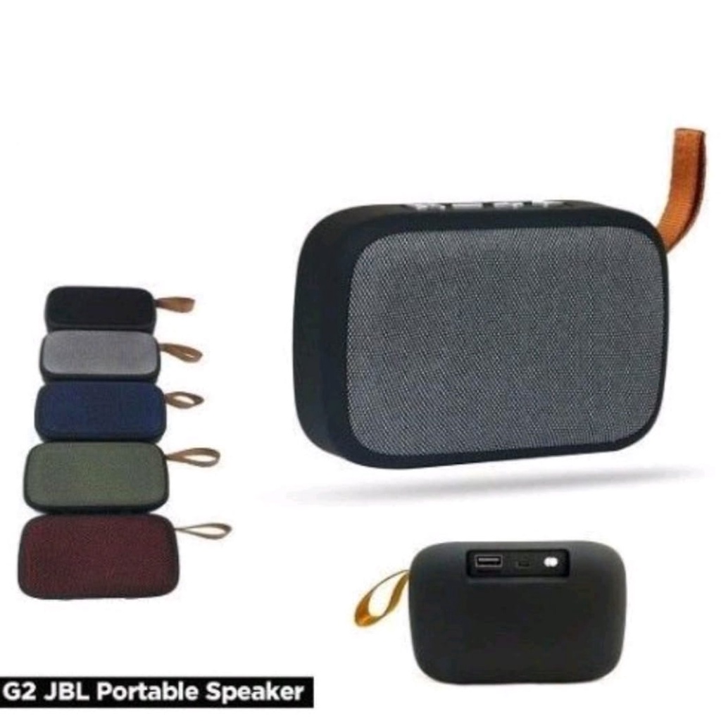 Speaker Charge G2 Mini Bluetooth Wireless Portable Charge / Mini Speaker / Super Bass / Radio FM / All Android &amp; IOS