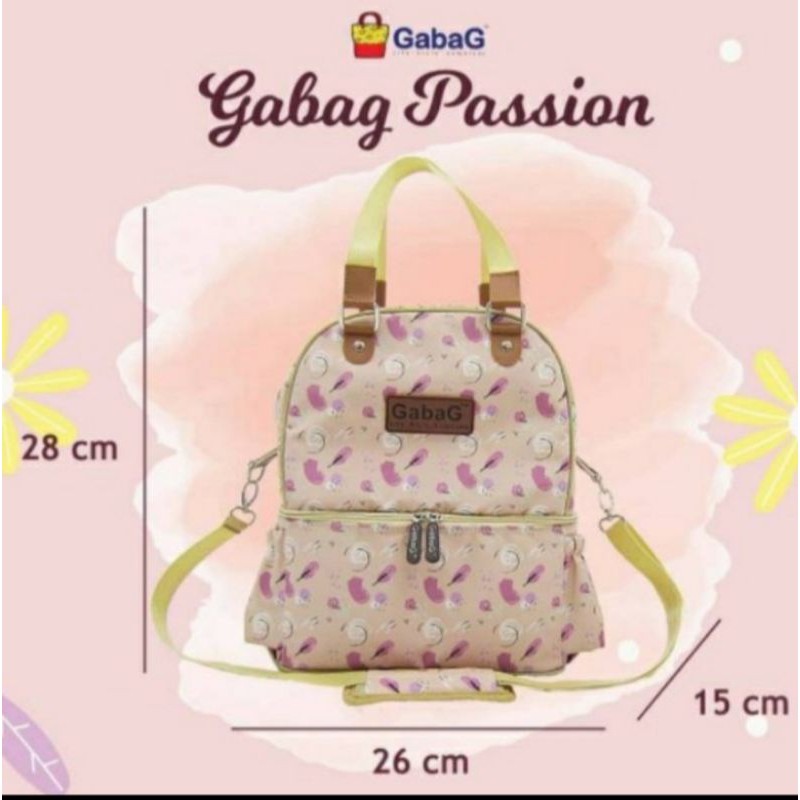 GABAG Passion Cooler Bag Sling Tas ASI Thermal Bag Free Ice Gel