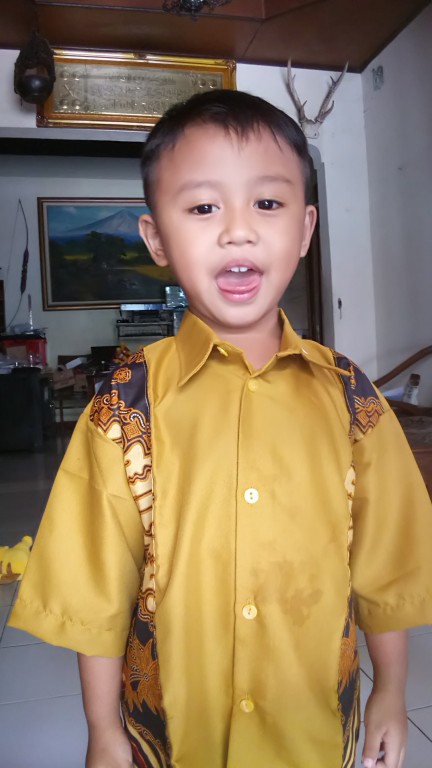 Dress Batik Gayatri Couple/batik Couple/batik Anak/kemeja Batik