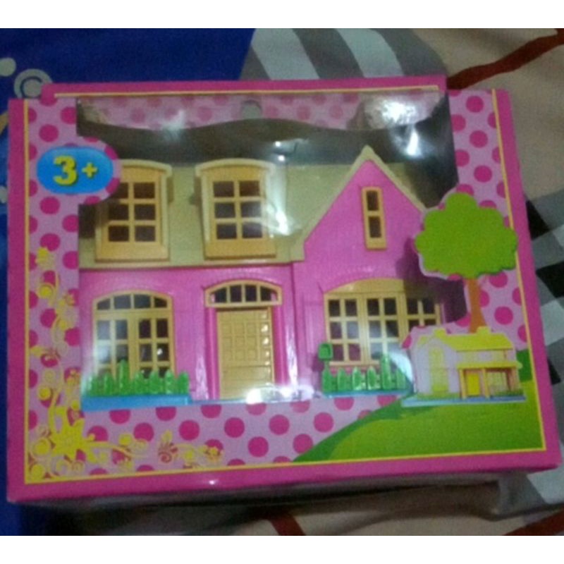 MAINAN ANAK DREAM HOUSE RUMAH BARBIE MINI