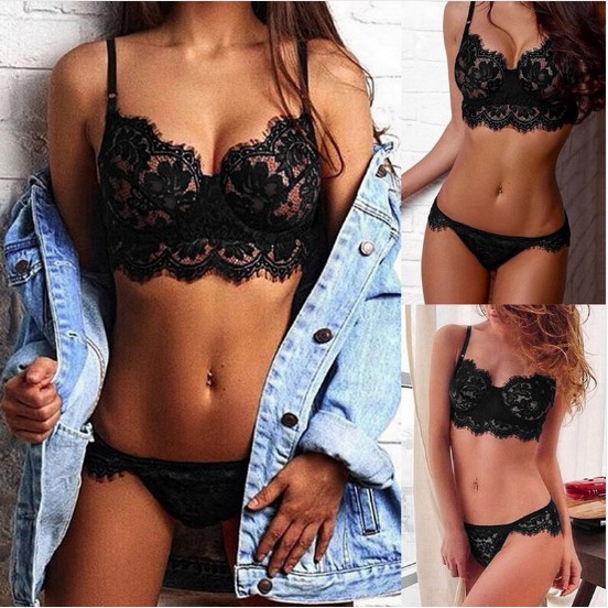 Bra set Sexy Lingerie Knickers Women sets B-ST