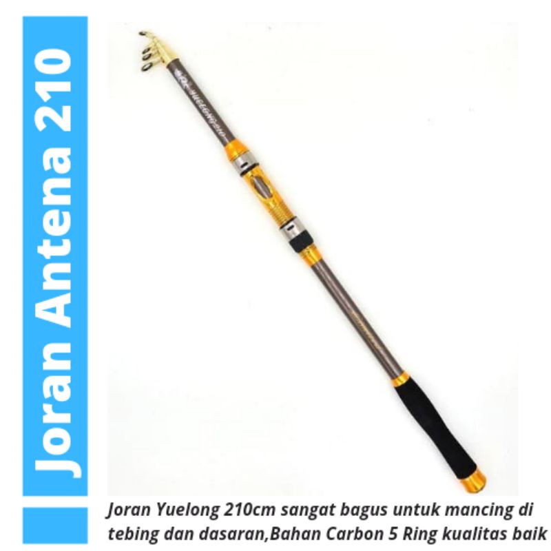 Joran Pancing Yuelong Pancing Tebing dan dasaran