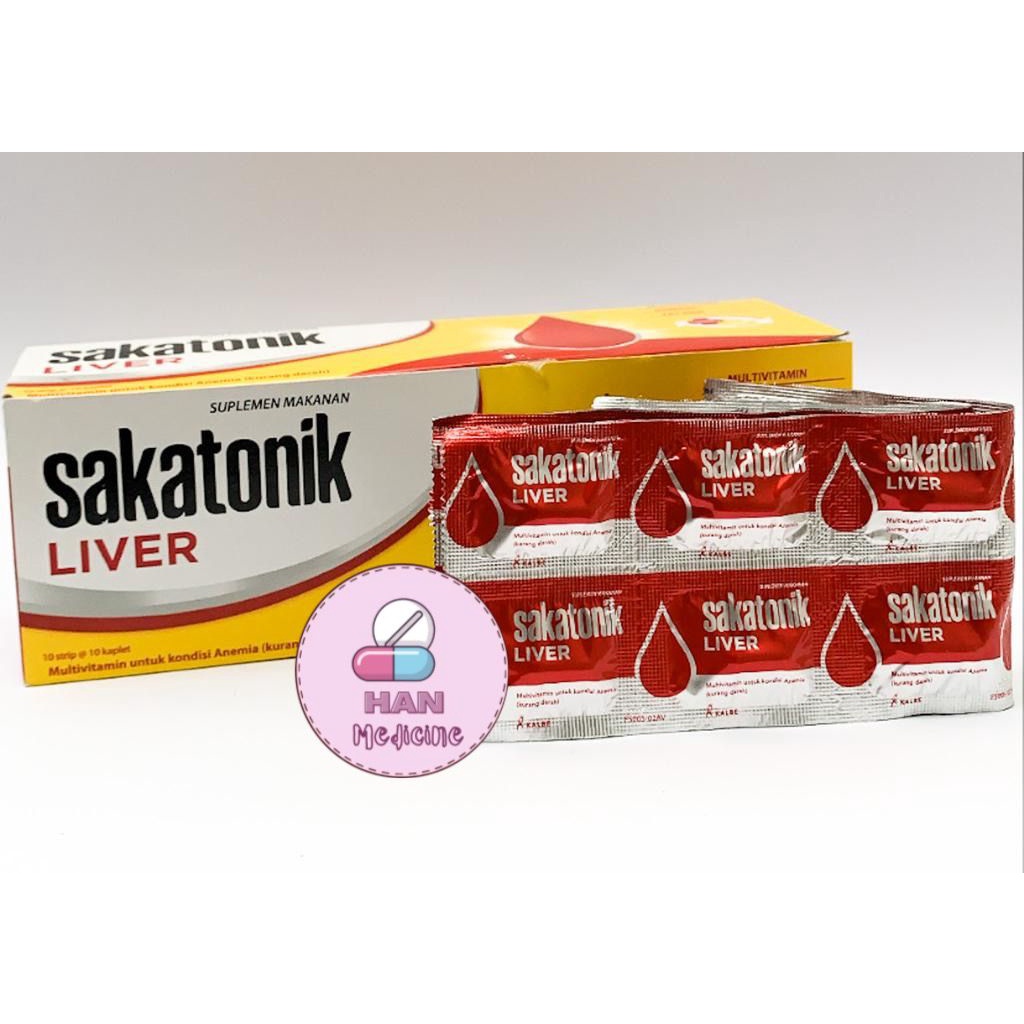 Sakatonik Liver Tablet @ 1 Strip