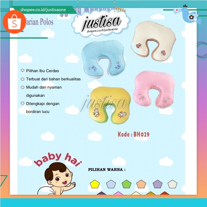 Promo  !! SALE Bantal pinggang menyusui BABY HAI - bantal ibu hamil