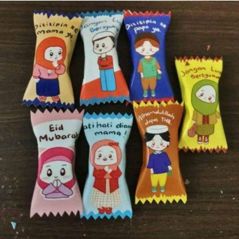 

Amplop angpao Viral bentuk permen 15pcs Murah Depok