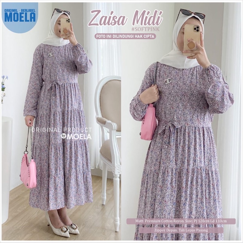 ZAISA MIDI DRESS ORIGINAL BY MOELA