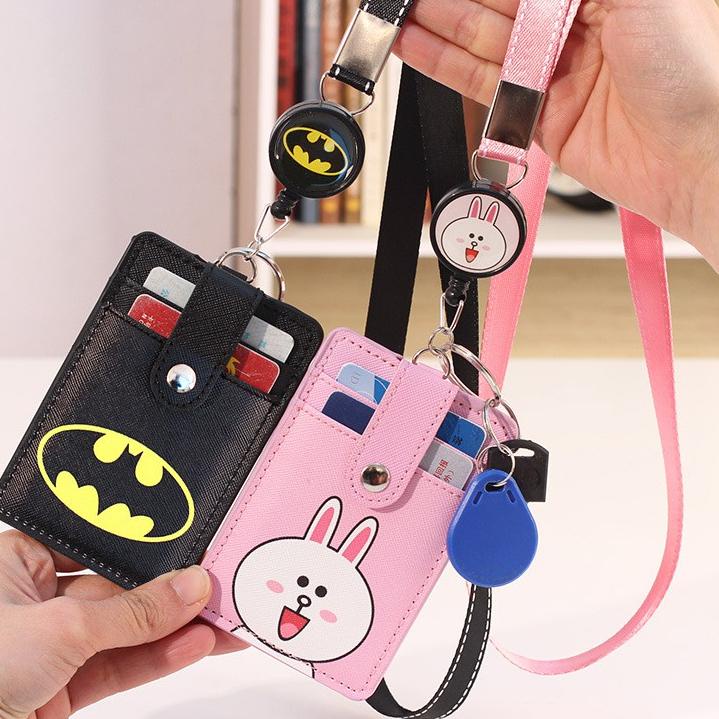 

EXCLUSIVE!2414 Name Tag/ID Card Holder/Gantungan Kartu Nama/Tali Id card Nama 3 Slot|SQ8