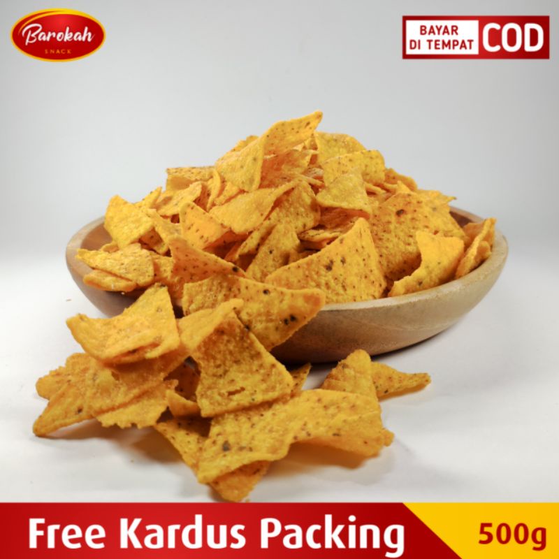 

Keripik Tes Tortilla Kiloan 500 Gram