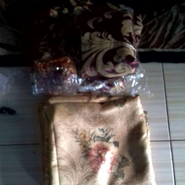 Horden/gorden Blackout Bludru Bolak Balik (harga Perlembar) Uk 1 Pintu / 1 Kaca Jendela