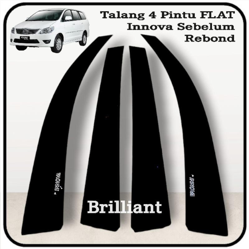 Talang Air 4 Pintu FLAT - TOYOTA - Raize / Soluna / Innova / Avanza / Agya / Calya / Yaris / Vios / Kijang / Fortuner / Corolla