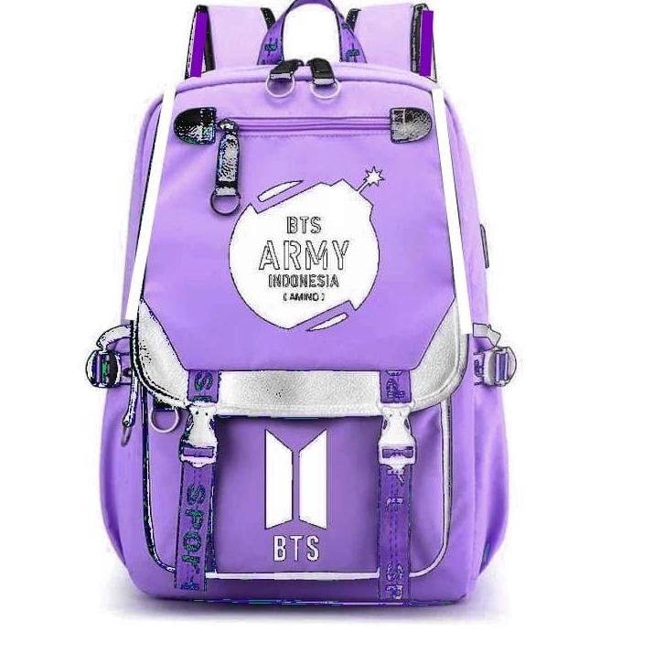 (PALING DIMINATI) tas ransel anak perempuan terbaru model Korea/tas BTS anak SD/ransel anak perempua