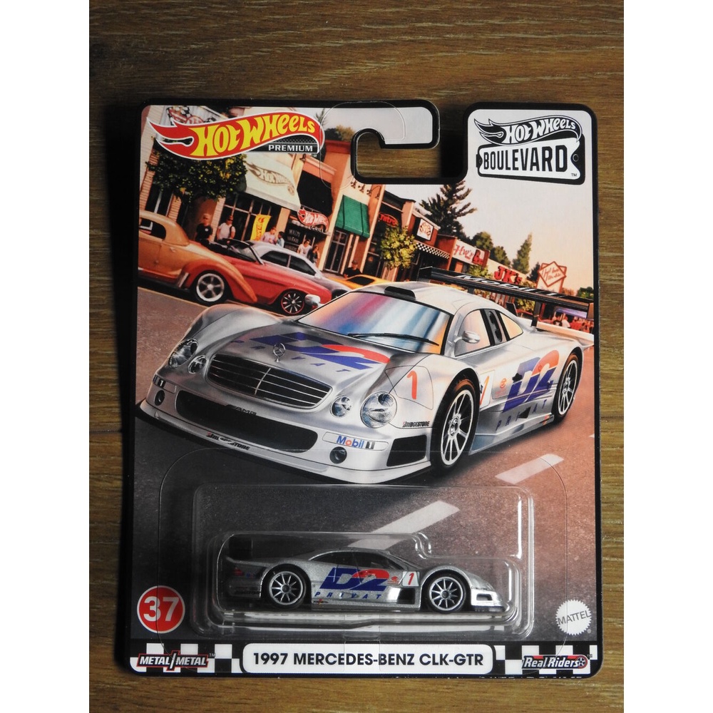 BEST SELLER | 1997 MERCEDES-BENZ CLK-GTR MERCEDES BENZ CLK GTR MERCY SILVER Diecast Hot Wheels Boule