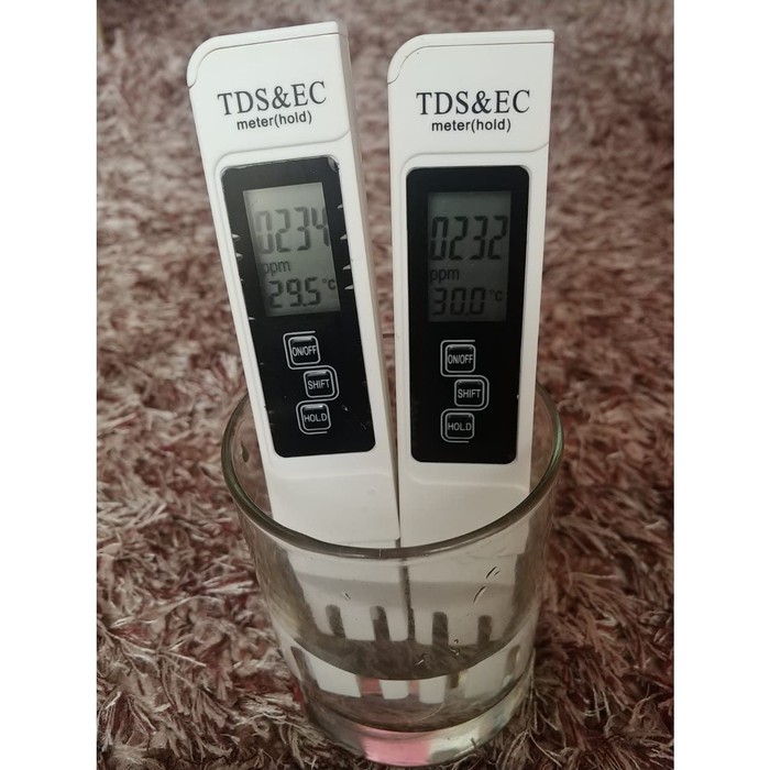 EC TDS METER PENA PENGUKUR 3-IN-1 TDS EC PPM KUALITAS AIR HIDROPONIK