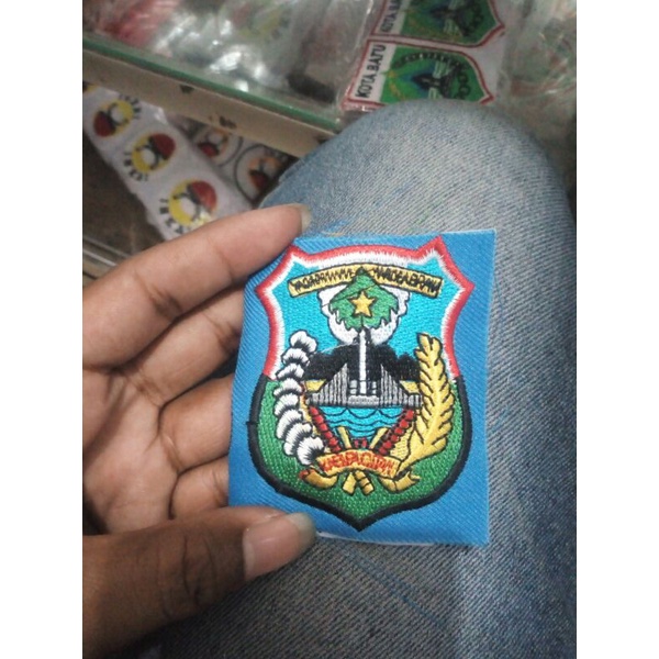 bed pacitan logo pacitan badge kabupaten pacitan logo bordir pns kabupaten pacitan