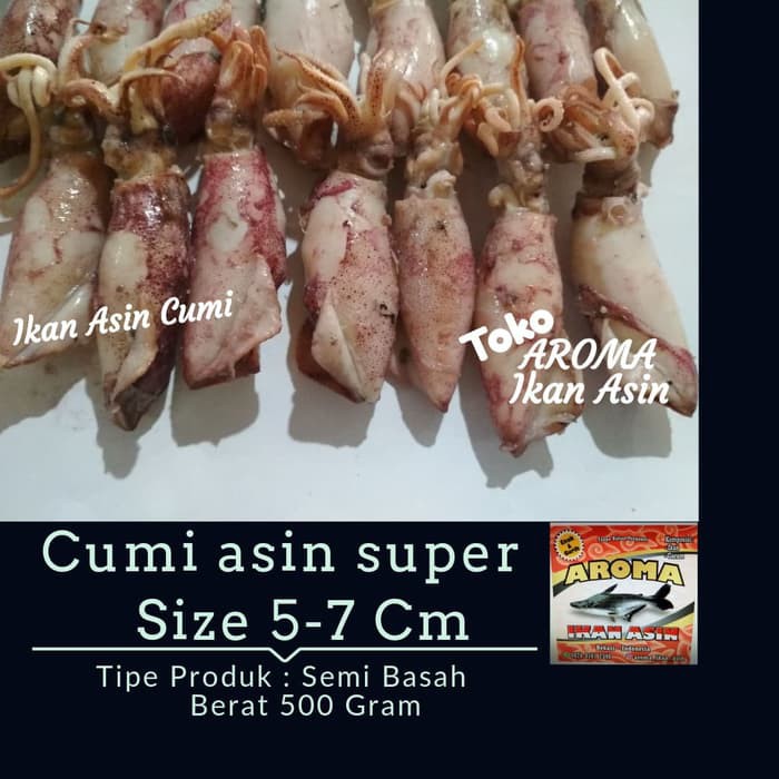 

Ikan asin Cumi Super