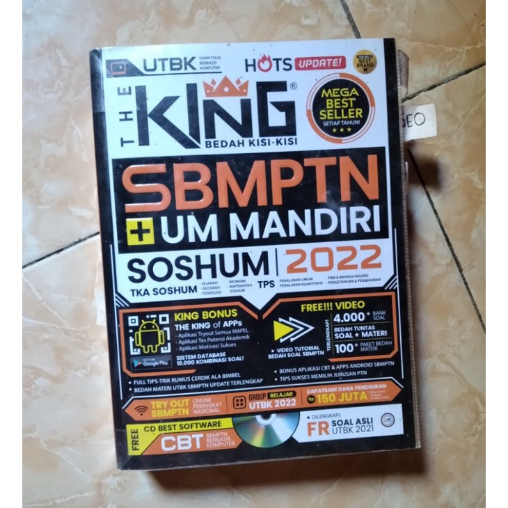 PRELOVED THE KING SOSHUM UTBK 2022 | THE KING TPS UTBK 2022