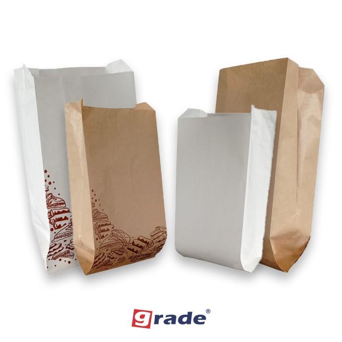 

Goodiebag Kantong Kertas Grade Paperbag Foodgrade - Ukuran #4 Untuk Kue/Gorengan