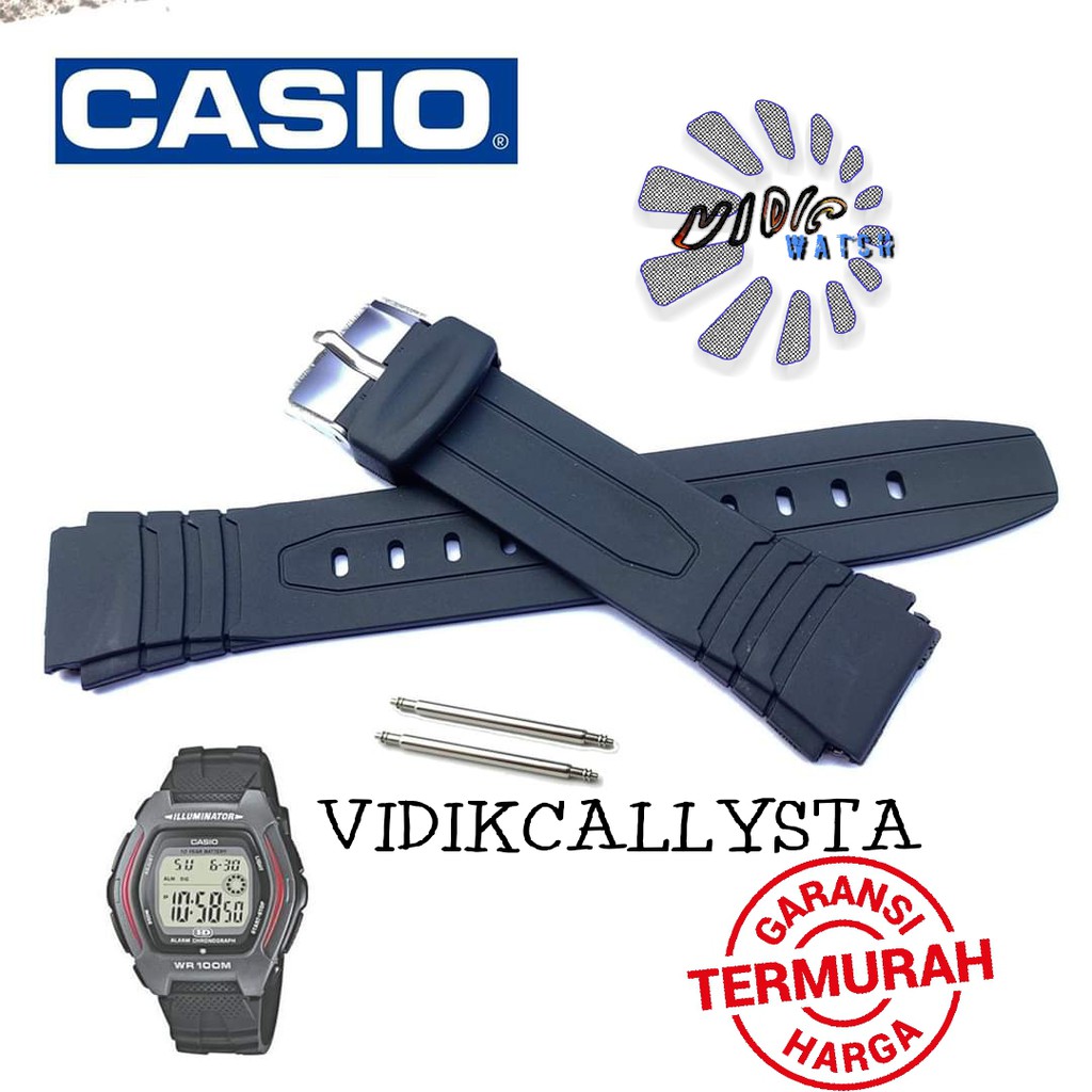 Strap watch Band Casio HDD-600 Tali Jam Tangan Casio hdd 600 HDD600