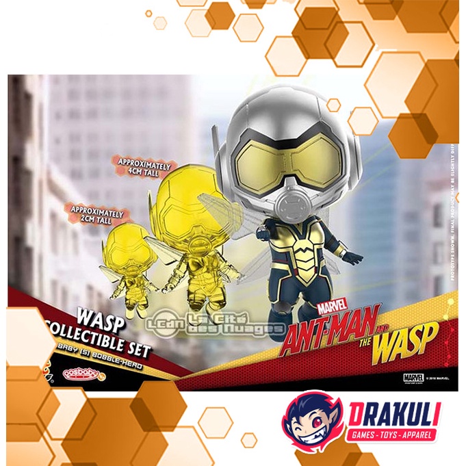 Cosbaby 490 Marvel Ant-Man and the Wasp – Wasp Collectible Set