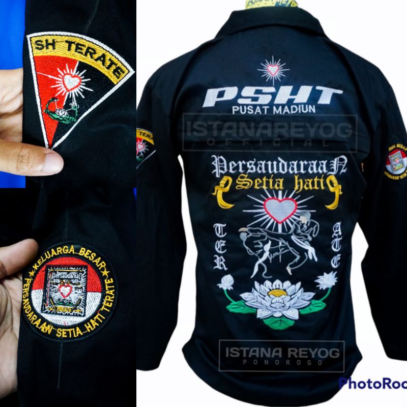 SAKRAL WARGA PSHT BORDIR 007/ SERAGAM SILAT / SAKRAL IPSI / SAKRAL BORDIR / SAKRAL SISWA / PENCAK SILAT