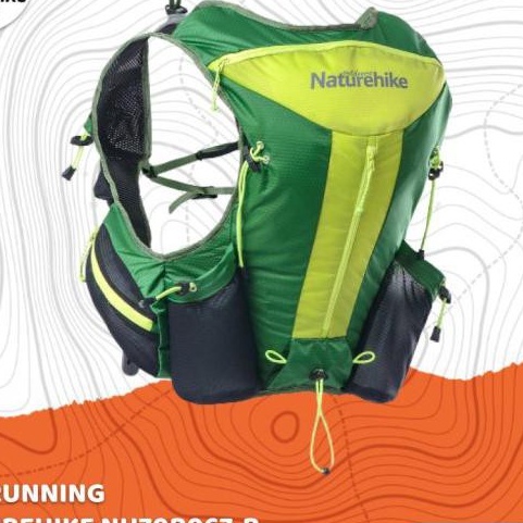 TAS RUNNING NATUREHIKE NH70B067-B CYCLING TRAIL RUN OLAHRAGA - GREEN