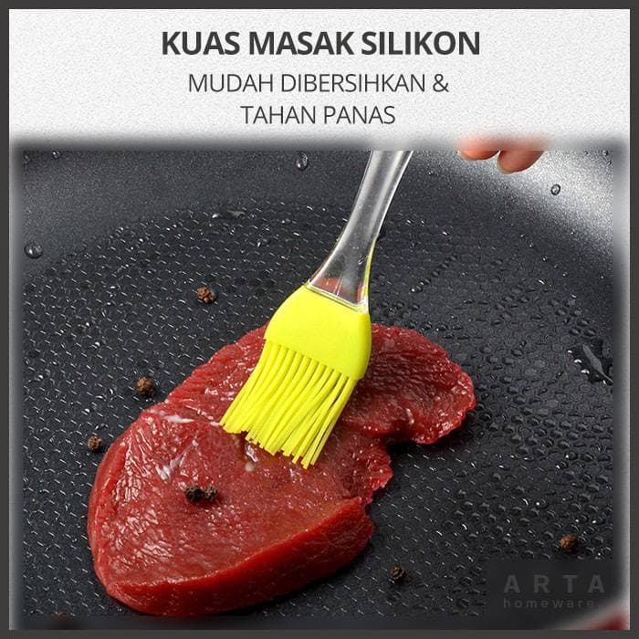 JT - KUAS MENTEGA SILIKON KUAS IMPORT KUAS ROTI MURAH CAKE BARBEQUE MENTEGA Kuas Silikon Roti Silicone Silicon Cake barbecue Mentega Food DAPUR Kuas Jagung BBQ