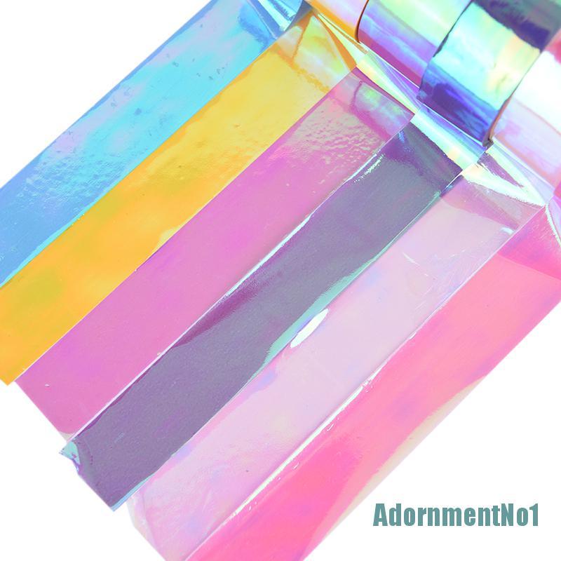 (AdornmentNo1) Tape Glitter Prismatik Hologram Panjang 5m Untuk Dekorasi Senam Ritmik Hoops