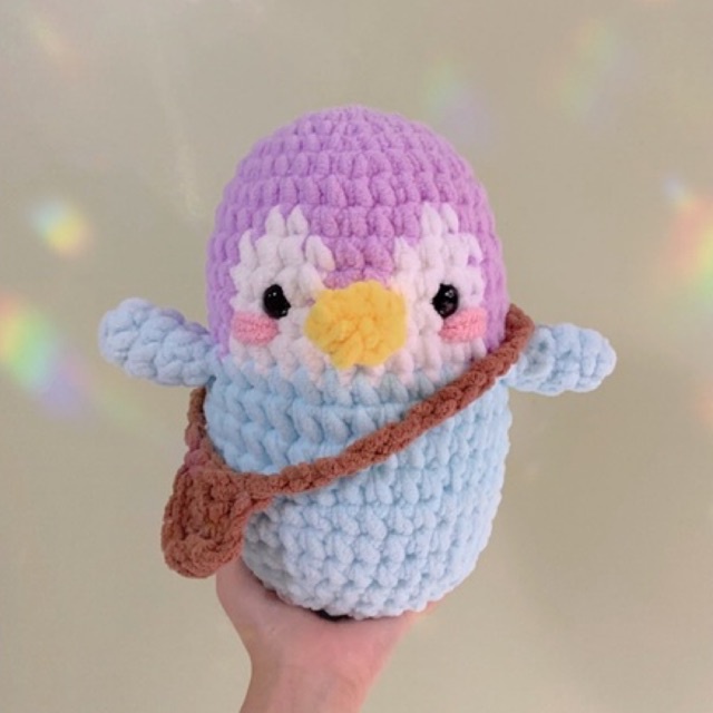 Amigurumi penguin Boneka Rajut Pinguin Boneka Pinguin [ BIG SIZE] | sagemagics