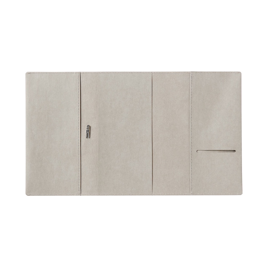 

MUJI_Notebook cover for slim B6 & A5 slim size, light gray
