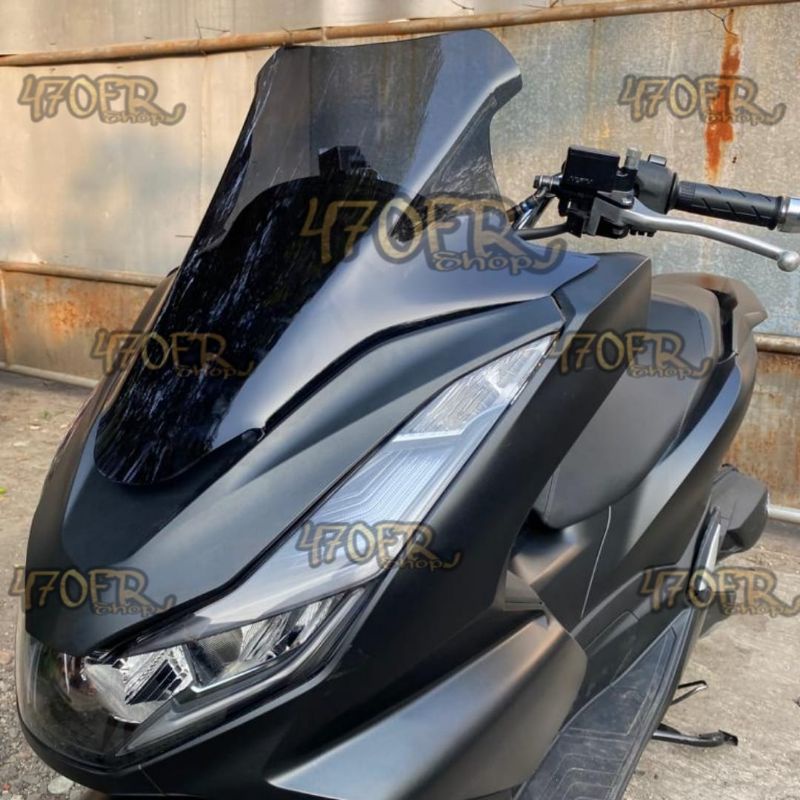 Windshield / Visor  PCX 160 High windscreen Honda PCX 160 . Visor PCX 160 tinggi